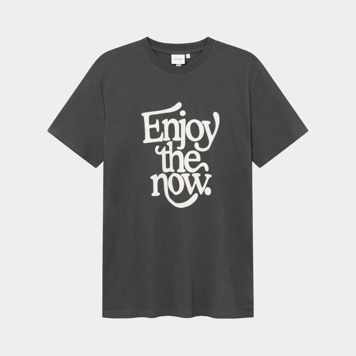 Hot T-shirt Stockholm Enjoy The Now Charcoal T-shirts