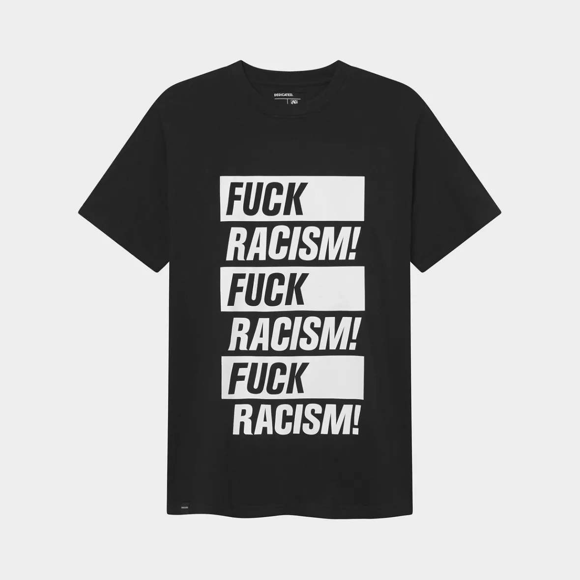 Store T-shirt Stockholm Fuck Racism Black Outlet