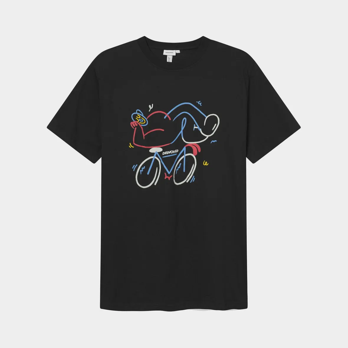 Store T-shirt Stockholm Happy Biker Black Outlet