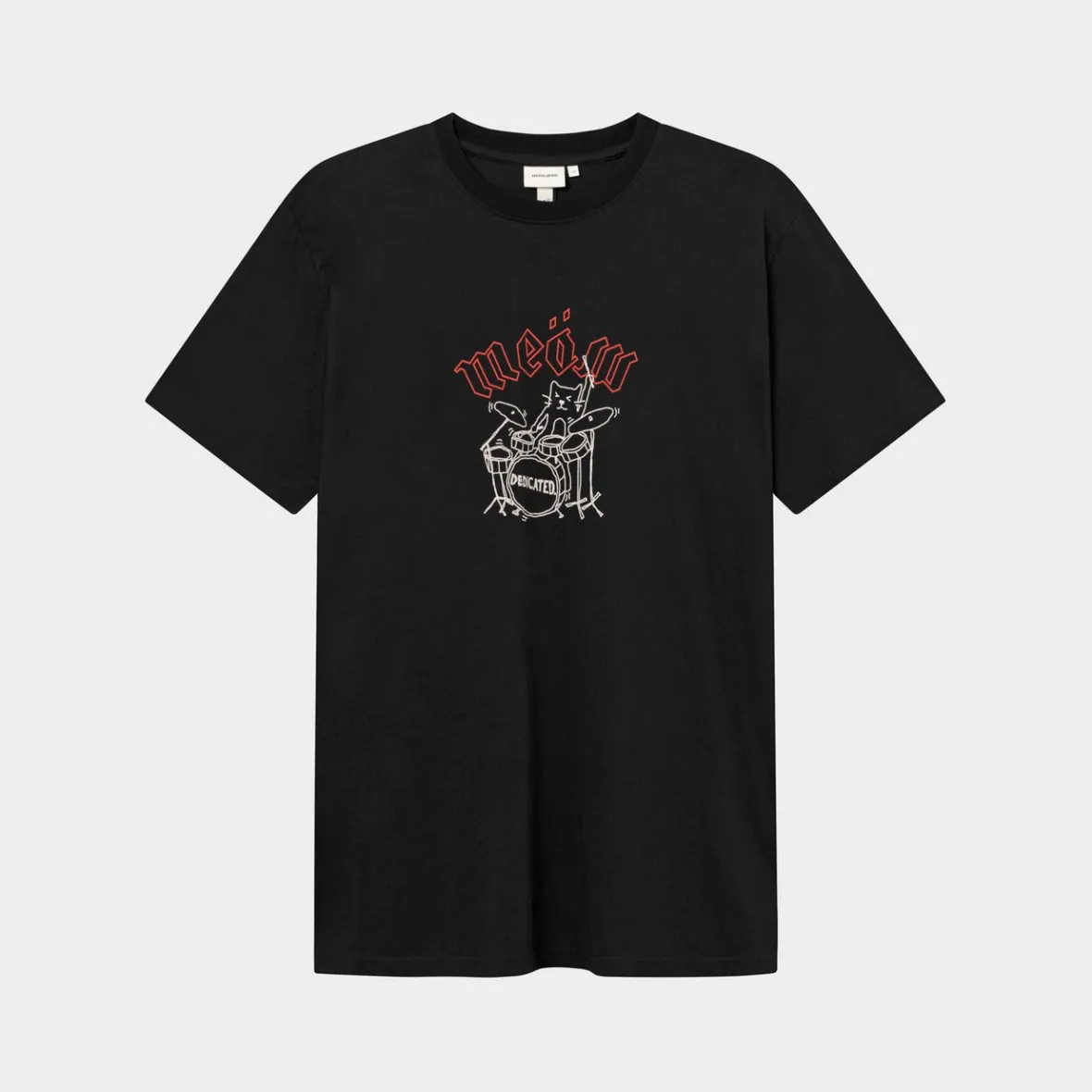 Cheap T-shirt Stockholm Meow Black T-shirts