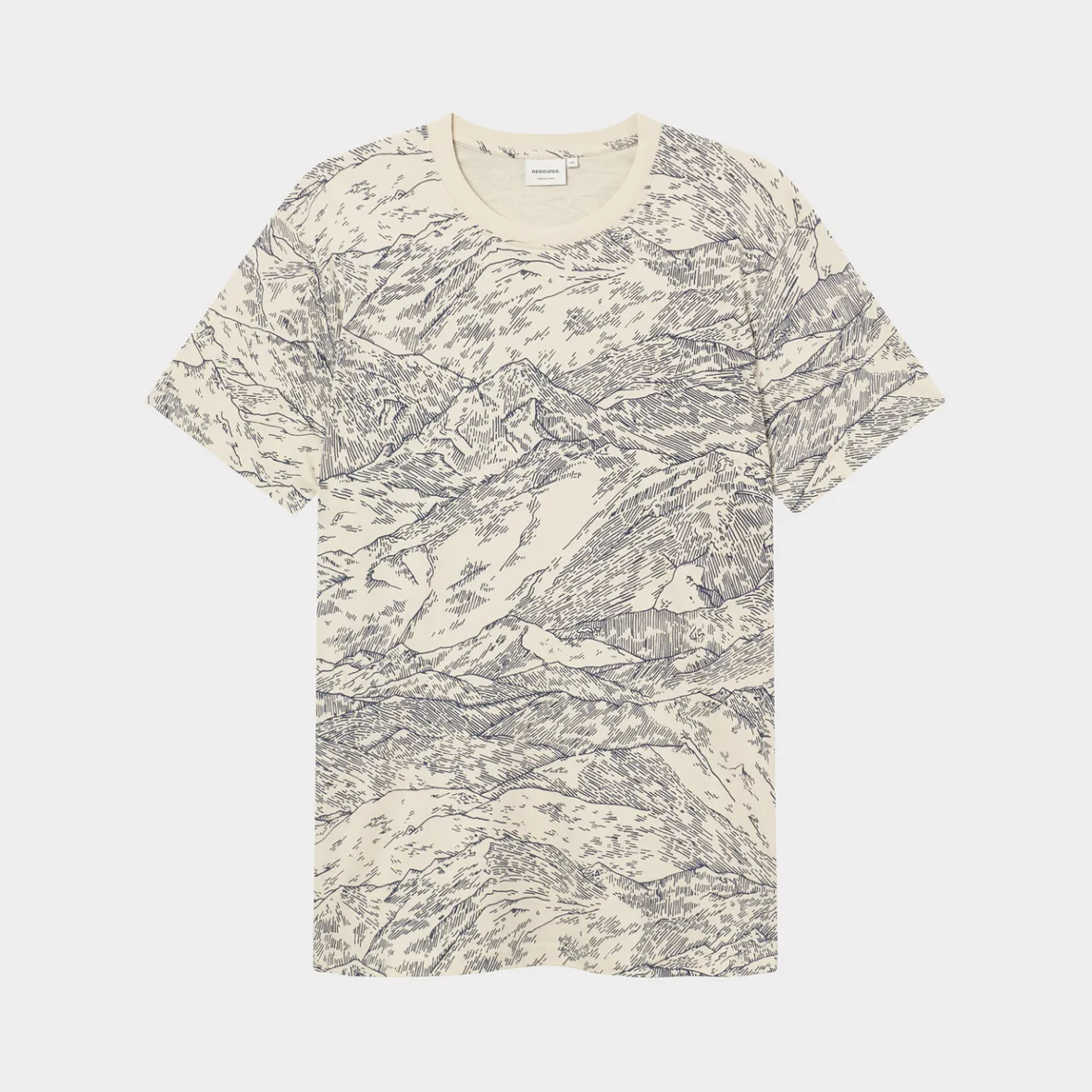 Sale T-shirt Stockholm Mountain Horizon Oat White T-shirts