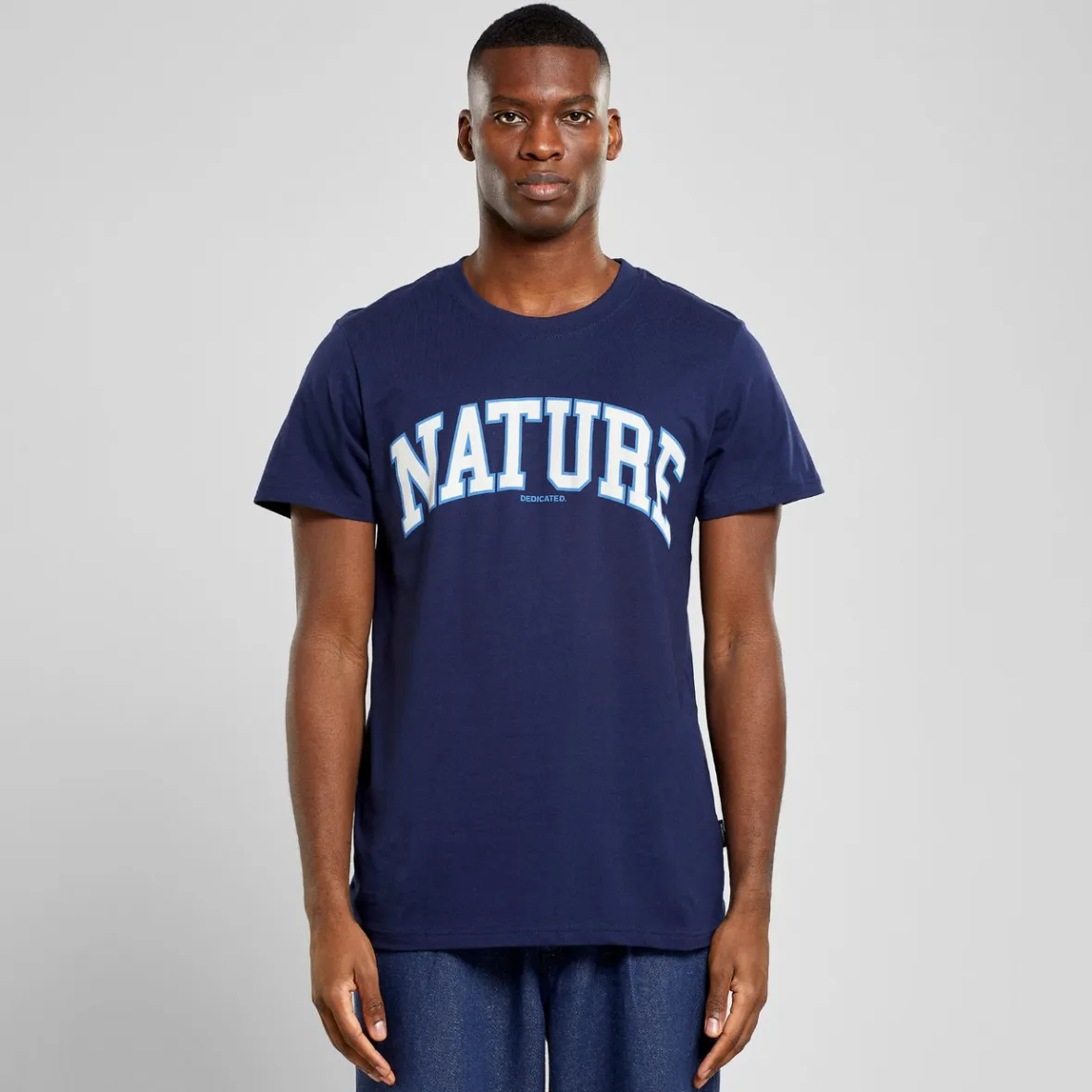 Shop T-shirt Stockholm Nature Navy Outlet