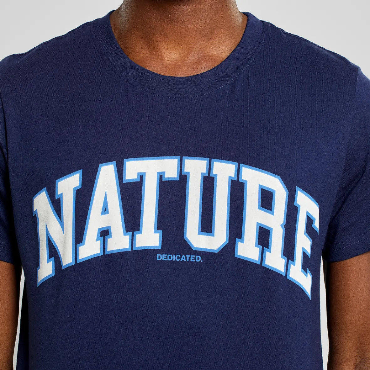 Shop T-shirt Stockholm Nature Navy Outlet