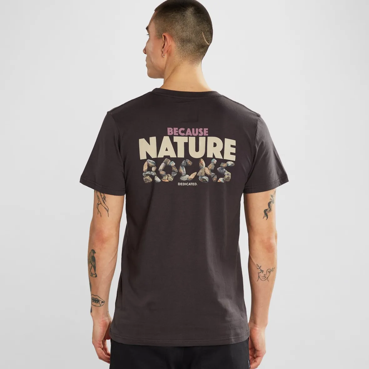 Sale T-shirt Stockholm Nature Rocks Charcoal Outlet