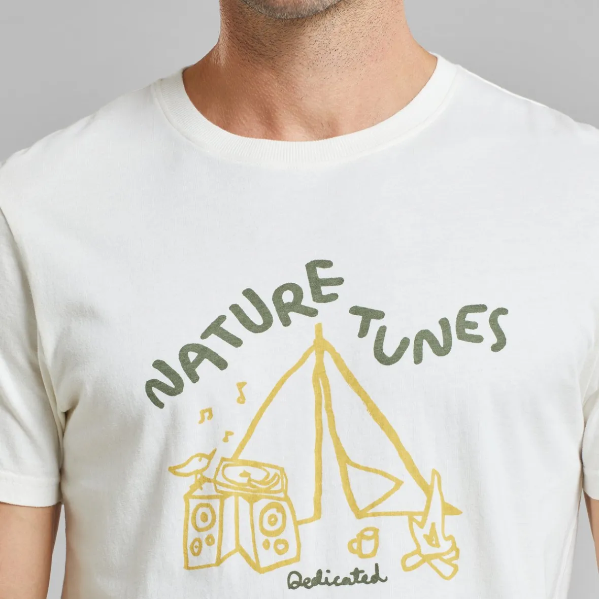 Discount T-shirt Stockholm Nature Tunes Off-White Outlet