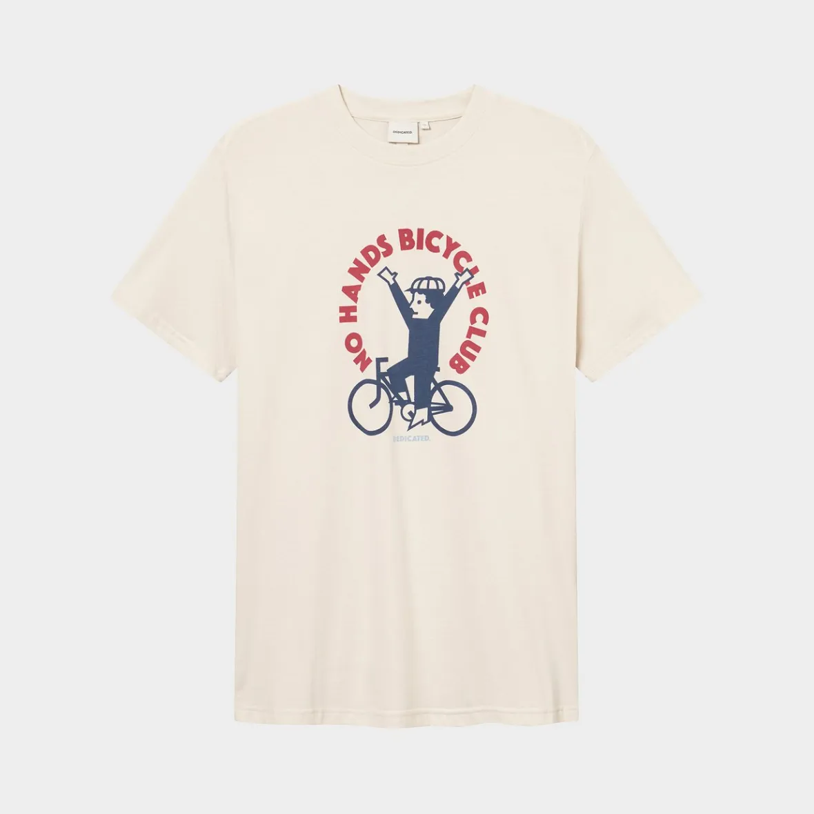 New T-shirt Stockholm No Hands Oat White Outlet