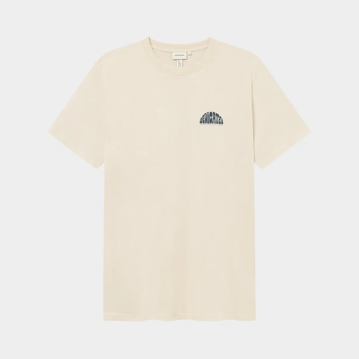 Outlet T-shirt Stockholm Rising Logo Oat White T-shirts