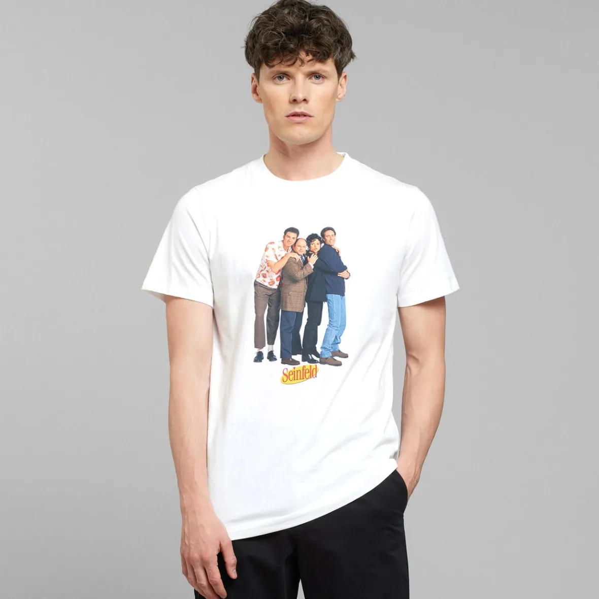 Sale T-shirt Stockholm Seinfeld Family White Outlet