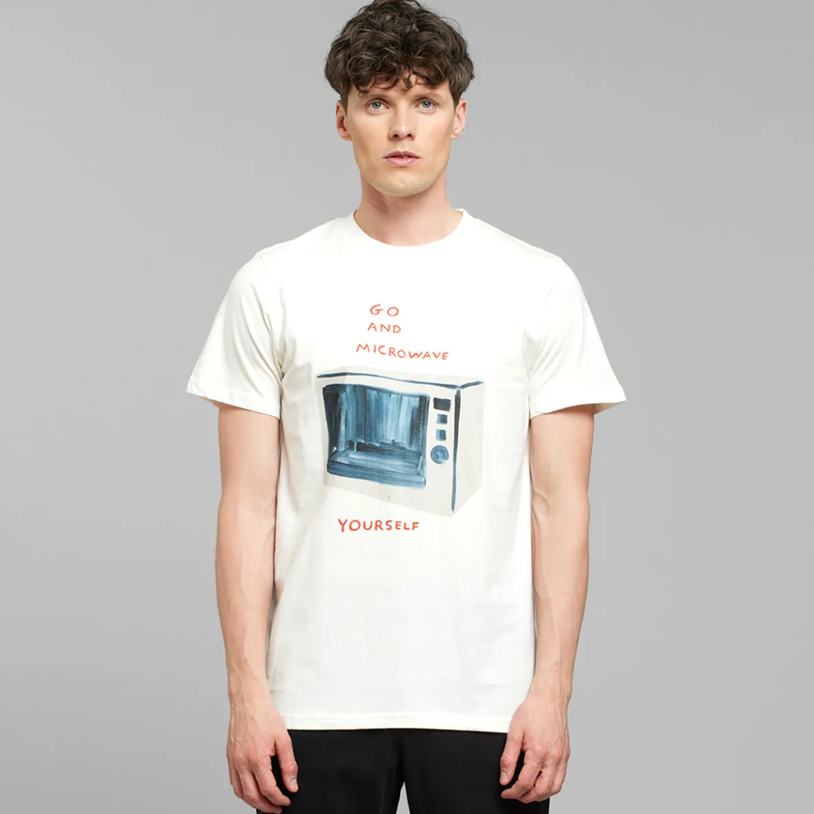 Flash Sale T-shirt Stockholm Shrigley Microwave Off White Outlet