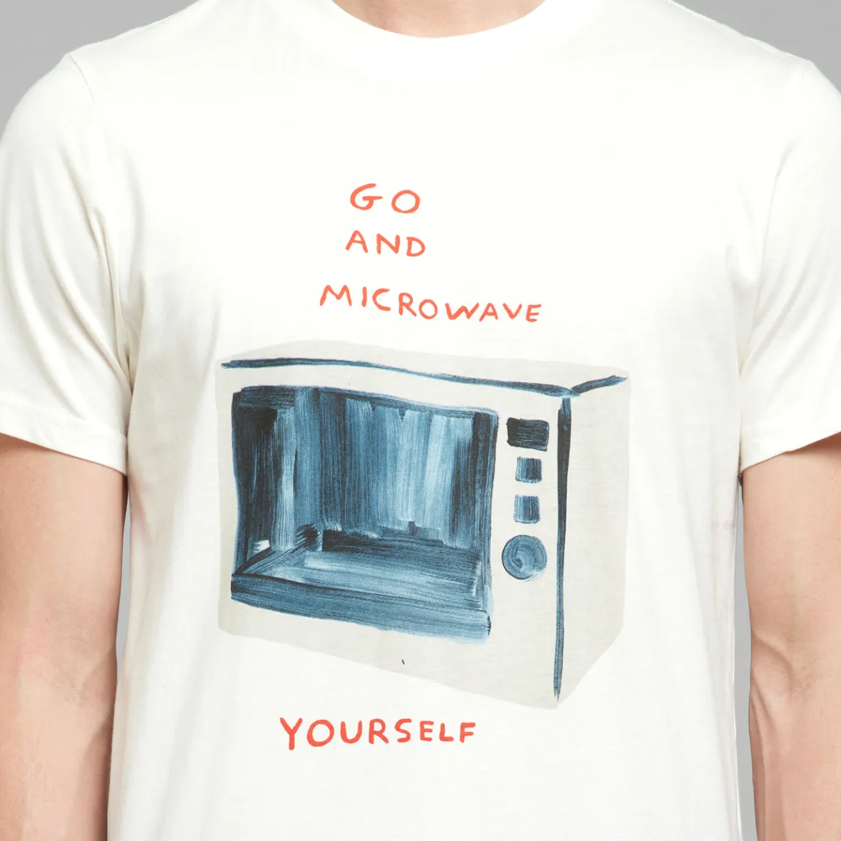 Flash Sale T-shirt Stockholm Shrigley Microwave Off White Outlet