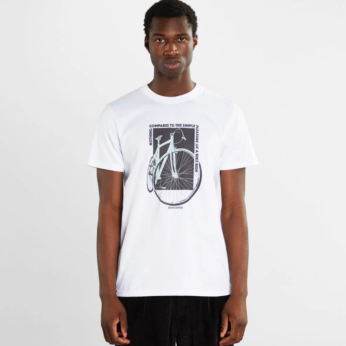 Online T-shirt Stockholm Simple Bike Ride White Outlet