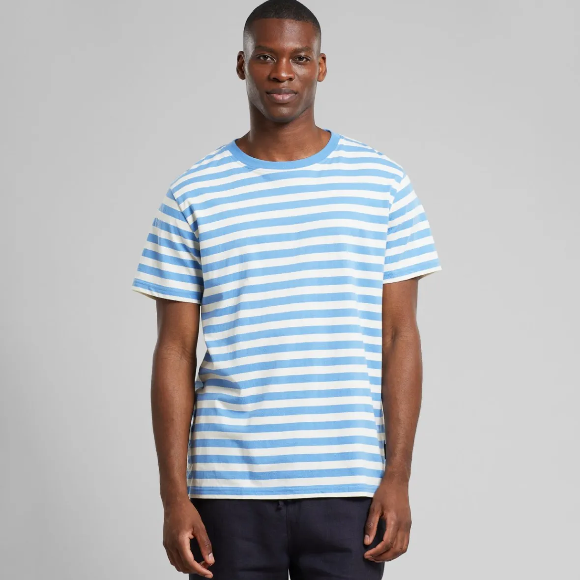 Best Sale T-shirt Stockholm Stripes Della Blue T-shirts