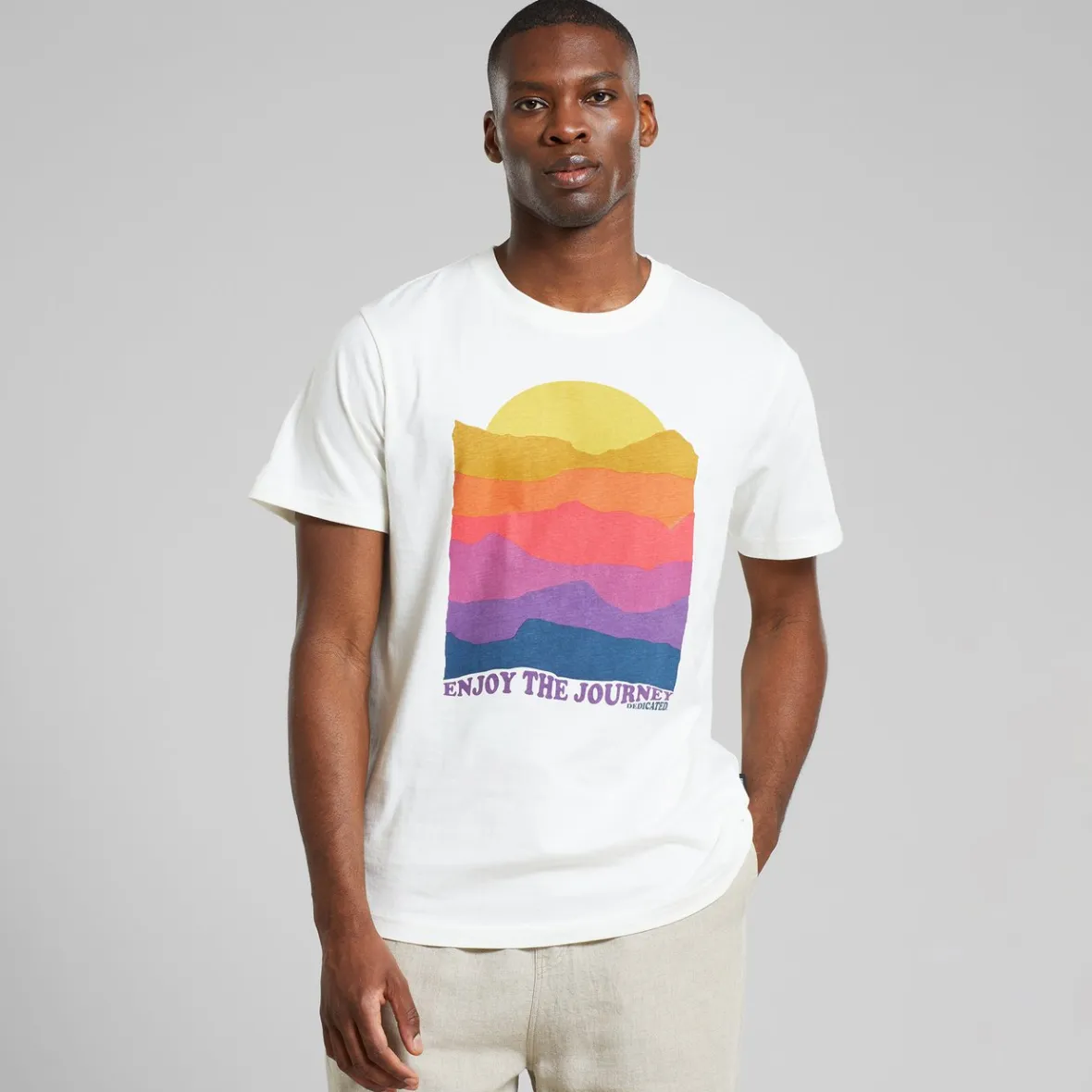 Cheap T-shirt Stockholm Sunset Lines Off-White Outlet