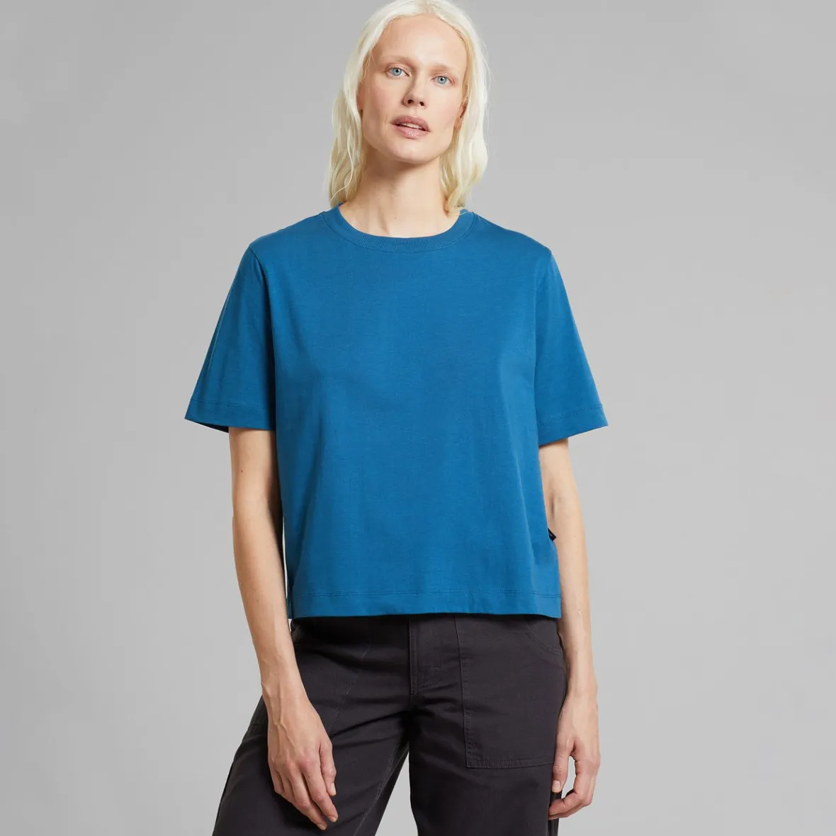 Best T-shirt Vadstena Base Midnight Blue Women Base T-shirts | Basics