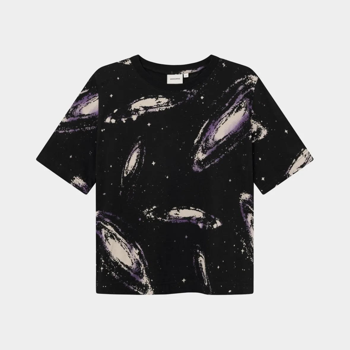 New T-shirt Vadstena Galaxy Black Women T-shirts