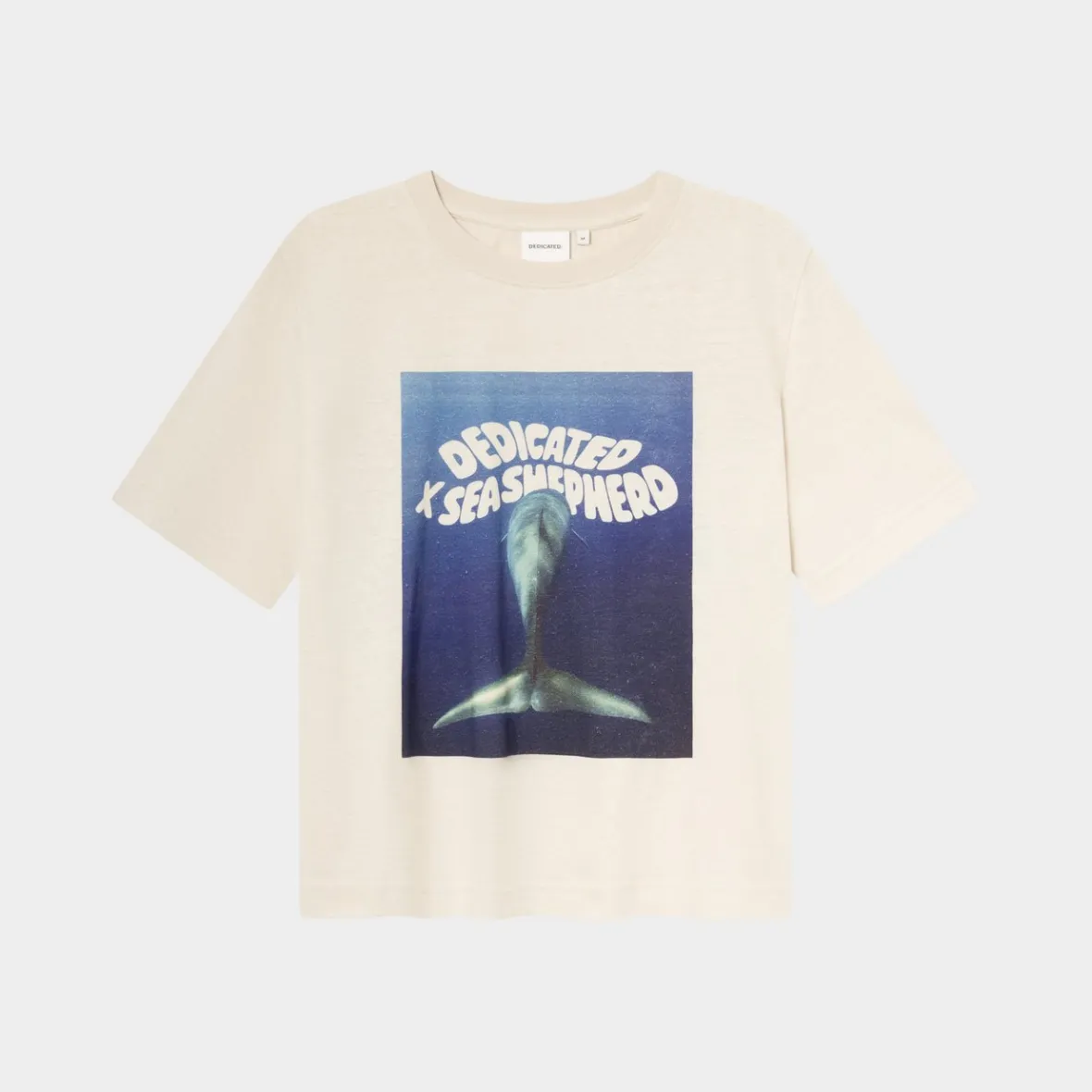 Sale T-shirt Vadstena Hemp Dolphin Tail Vanilla White Women T-shirts