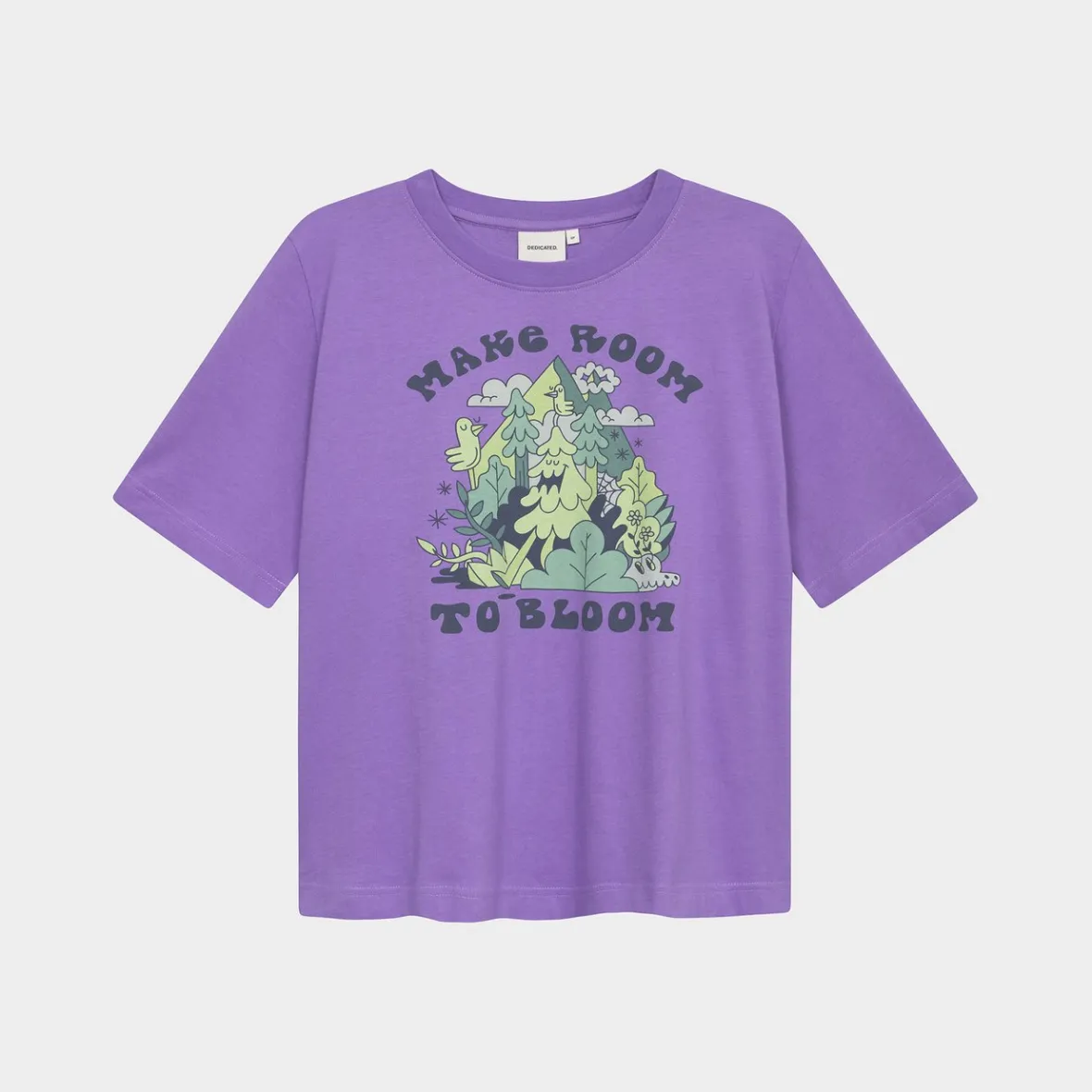 New T-shirt Vadstena Make Room Paisley Purple Women T-shirts