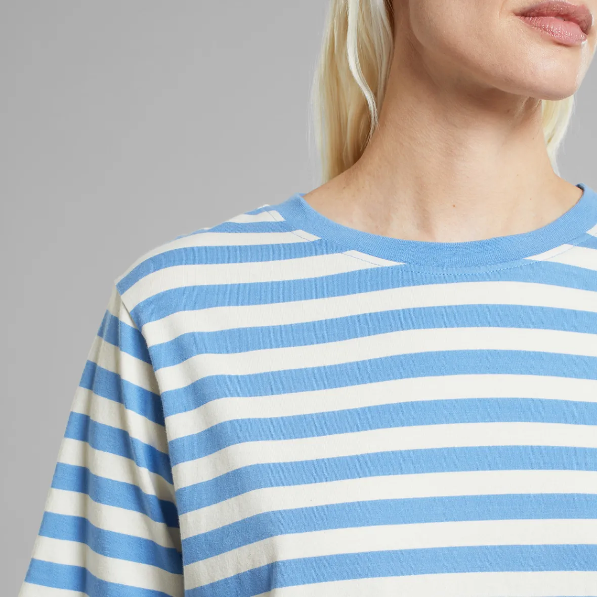 Sale T-shirt Vadstena Stripes Della Blue Women T-shirts