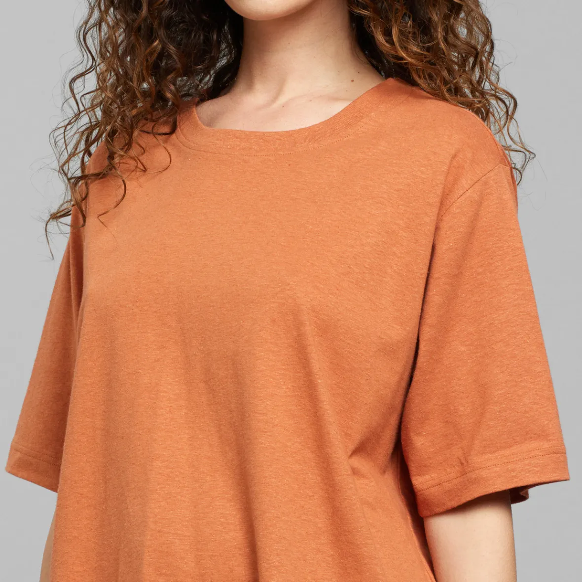 Best Sale T-shirt Vadstena Sunburn Orange Women Outlet