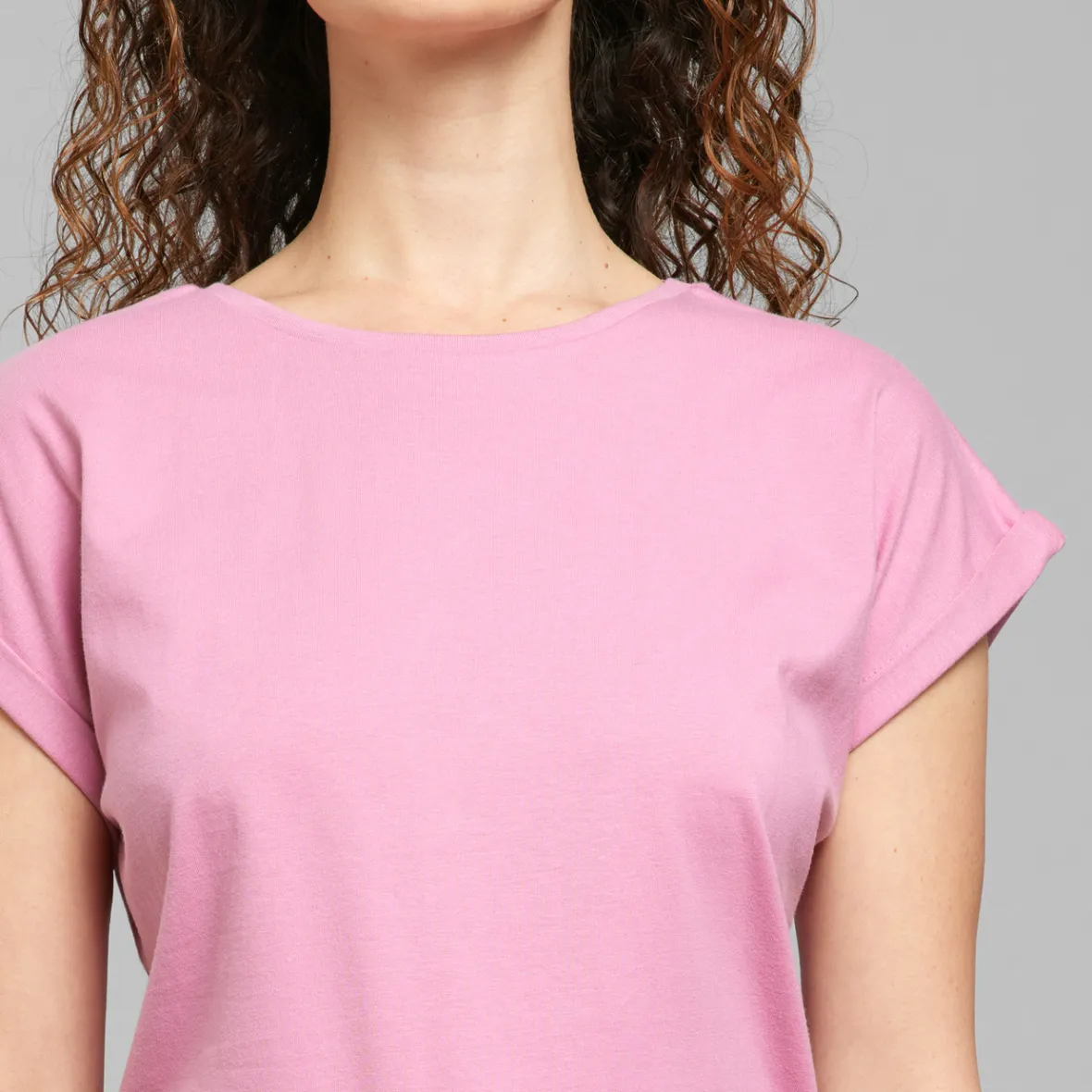 Outlet T-shirt Visby Base Cashmere Pink Women Base T-shirts | Basics