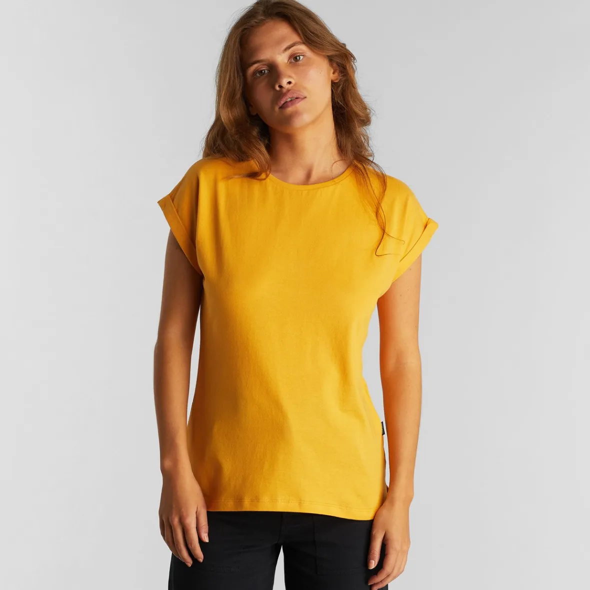 Online T-shirt Visby Base Honey Yellow Women Outlet