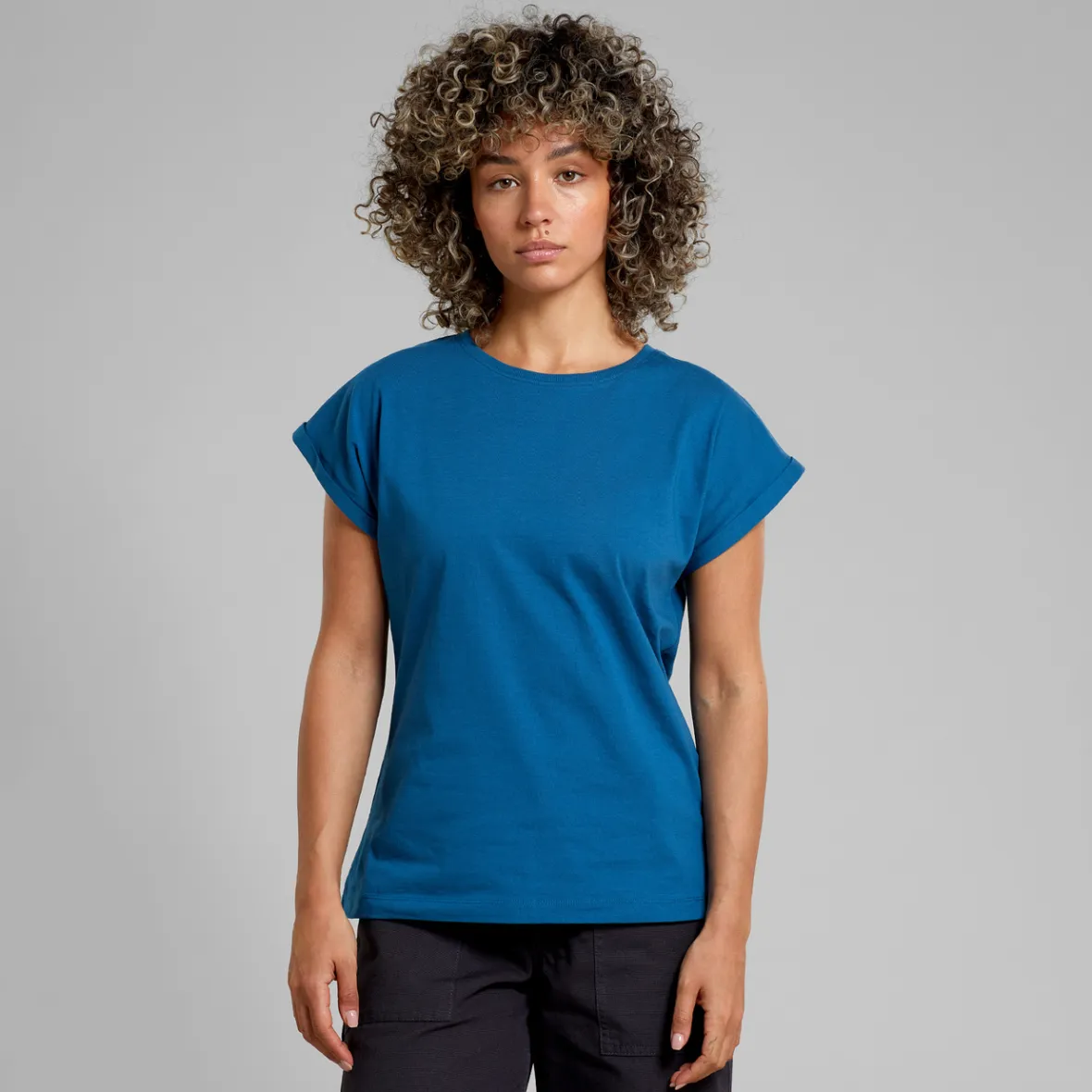 New T-shirt Visby Base Midnight Blue Women Outlet