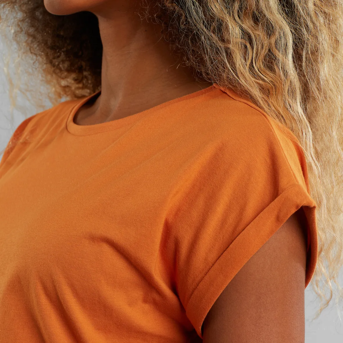 Clearance T-shirt Visby Base Orange Women Outlet