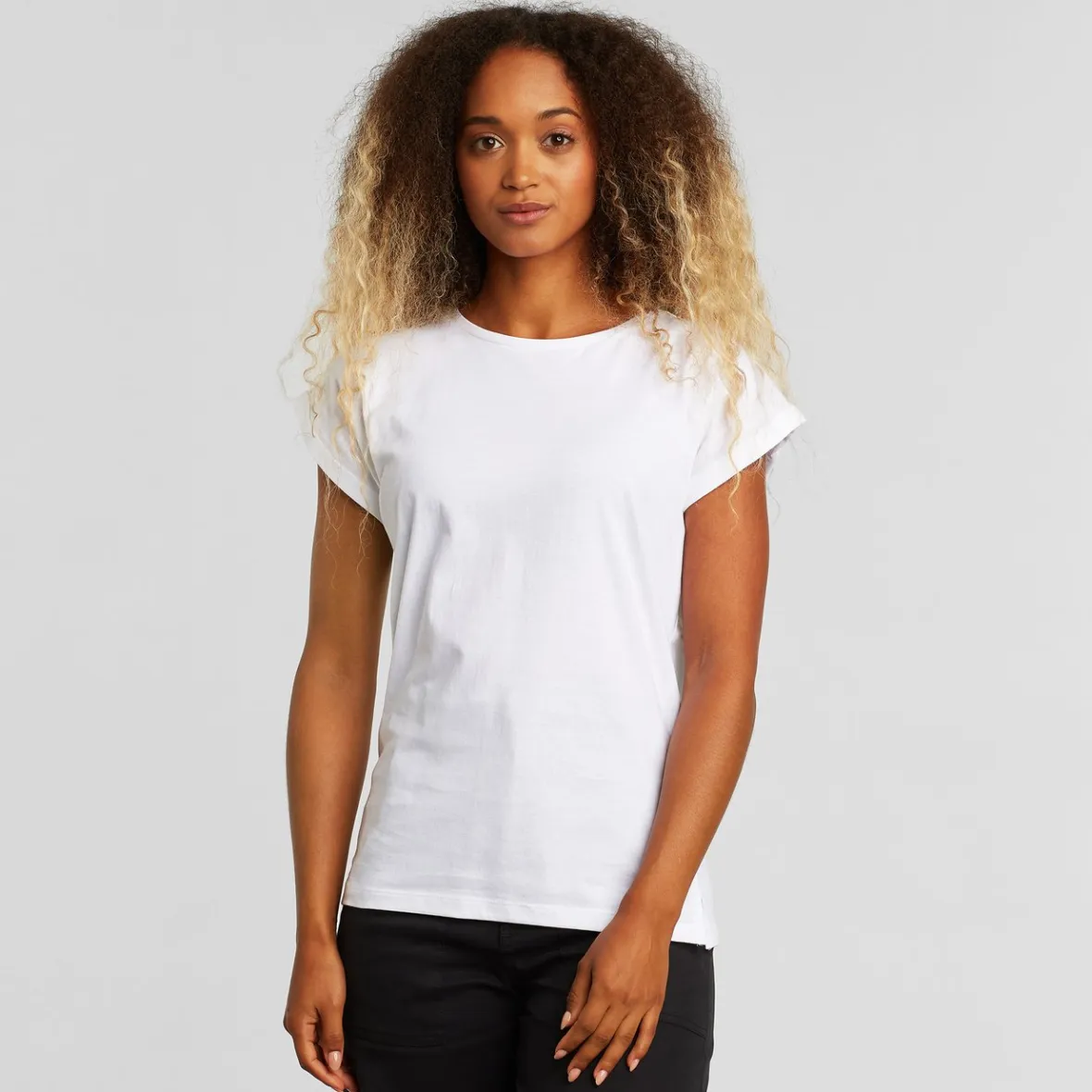 Store T-shirt Visby Base White Women Outlet