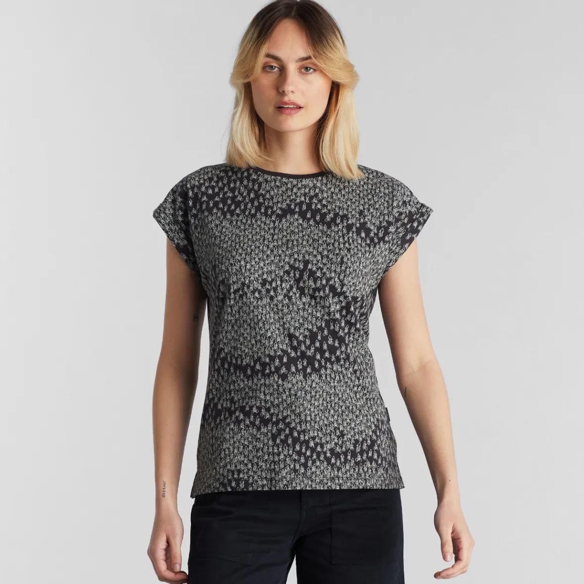 Flash Sale T-shirt Visby Bike Crowd Charcoal Women Outlet