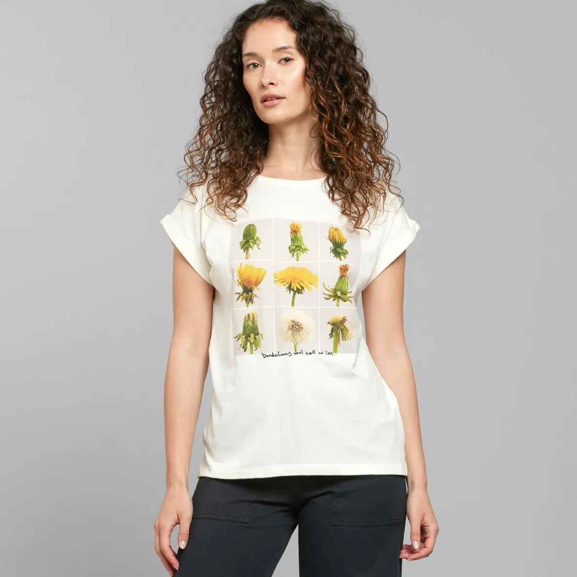 Clearance T-shirt Visby Dandelion Life Off-White Women T-shirts