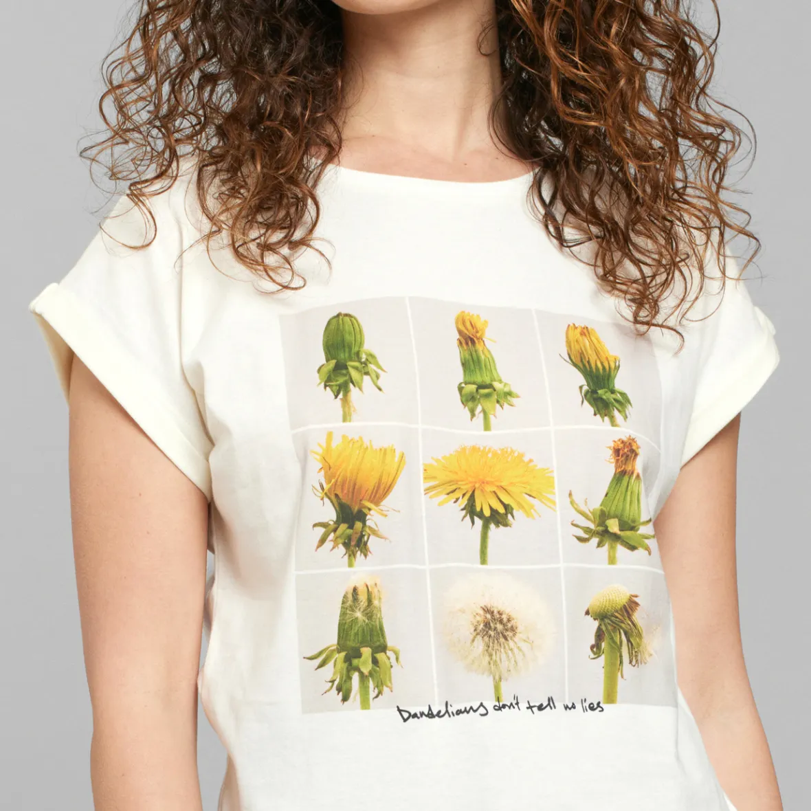 Clearance T-shirt Visby Dandelion Life Off-White Women T-shirts