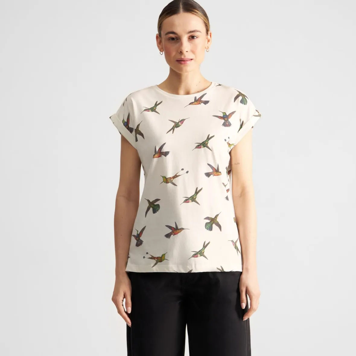 Cheap T-shirt Visby Hummingbirds Off-White Women T-shirts