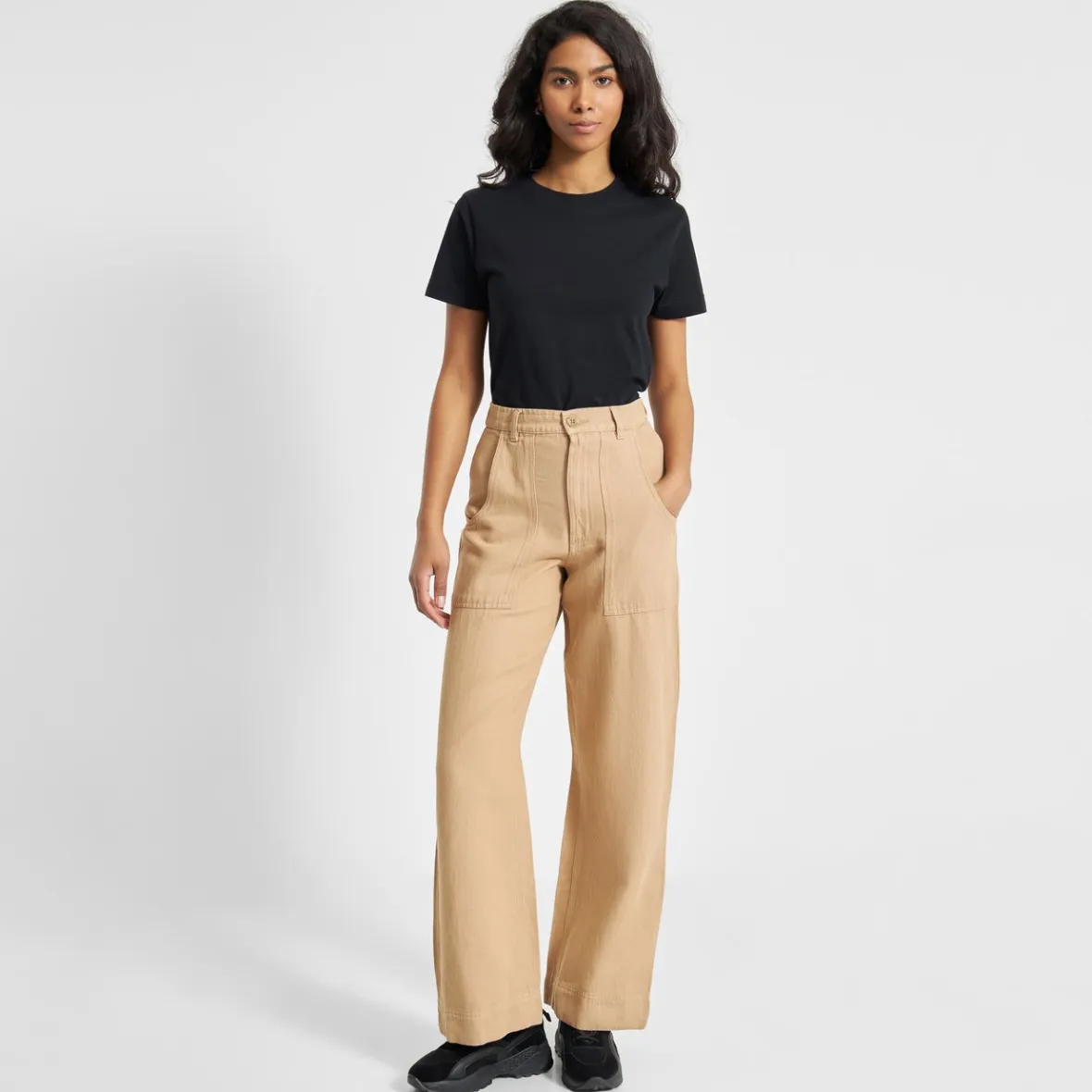 Best Sale Workwear Pants Vara Beige Women Outlet